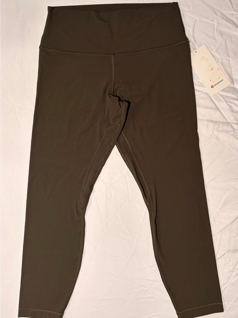 Lululemon Align HR Pant 25” Dark Olive Size 12 NWT